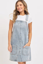 Load image into Gallery viewer, Lyla Denim Overall Dress
