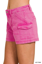 Load image into Gallery viewer, `0223 Utility Pocket Denim Shorts (Stretch) SI-29226: DEEP CAMEL-193081 / M
