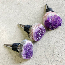 Load image into Gallery viewer, Amethyst Wine Stopper
