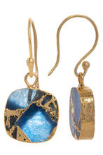 Load image into Gallery viewer, Mojave Sapphire Jade Earrings
