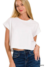 Load image into Gallery viewer, `Cotton Short Sleeve Tee: DUSTYTEAL-163871 / M
