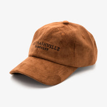 Load image into Gallery viewer, Vegan Suede Hat - Brown
