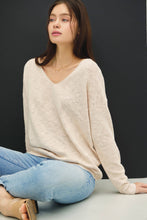 Load image into Gallery viewer, Beige Knit Sweater
