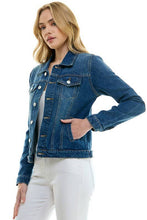 Load image into Gallery viewer, Medium Wash Denim Jacket
