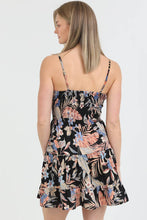 Load image into Gallery viewer, Amalia Black Floral Sundress
