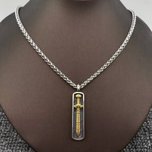 Load image into Gallery viewer, Stainless Viking Sword Necklace
