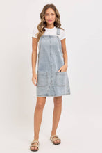 Load image into Gallery viewer, Lyla Denim Overall Dress
