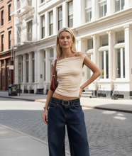 Load image into Gallery viewer, Black Studded Leather Belt
