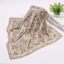 Load image into Gallery viewer, Western Bandana Scarf Silk in a Variety of Colors : Red
