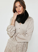Load image into Gallery viewer, Faux Fur Scarf With Magnetic Closure: Charcoal Grey / One
