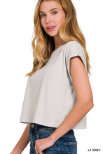 Load image into Gallery viewer, `Cotton Short Sleeve Tee: DUSTYTEAL-163871 / S

