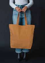 Load image into Gallery viewer, Brown, Black &amp; Green Aztec Tote
