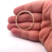 Load image into Gallery viewer, A Pack of Gold Plated Rings, that are E-Coated and Brushed Finished. You can find 4 colors with various different sizes.: Silver Plated / 38mm
