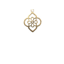 Load image into Gallery viewer, A Pack of 8 Pcs.  Gold Finish,And Silver Plated Charm Pendent E-coated, Brushed Finish, Handmade Finding Size: &quot;28mmX22mm .: Gold Finish / 28mmX22mm

