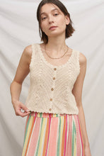 Load image into Gallery viewer, Summertime Crochet Crop Top OS

