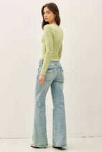 Load image into Gallery viewer, [SOFT CORE ]SQUARE NECK LONG SLEEVE TOP: Black / L
