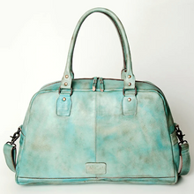Load image into Gallery viewer, Never Mind Hand-Dyed Leather Weekender
