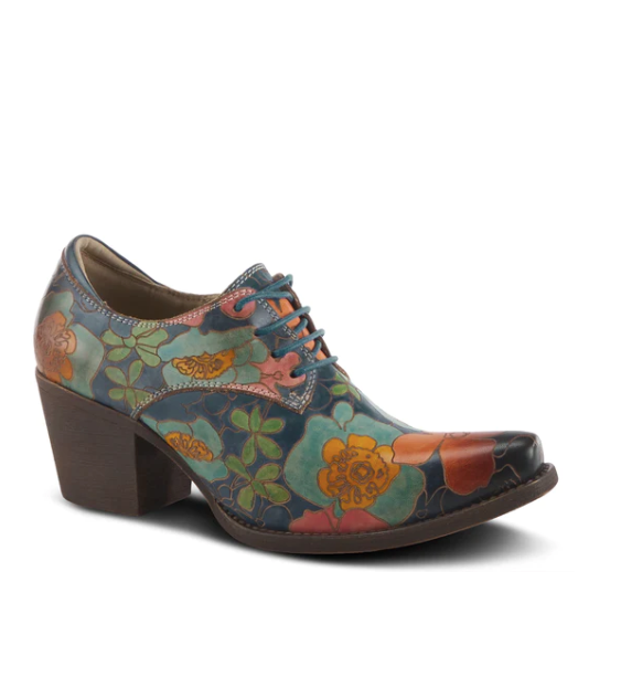 L'Artiste Hand-Painted Leather Shoes