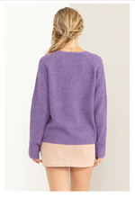 Load image into Gallery viewer, Destination Wisteria Sweater
