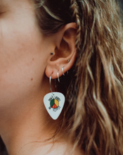 Load image into Gallery viewer, Handmade Hippie Guitar Pick Earrings
