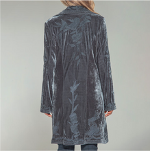 Load image into Gallery viewer, Paparazzi Velvet Embroidered Jacket
