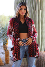 Load image into Gallery viewer, Rhumba Red Cardigan
