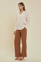 Load image into Gallery viewer, The Manhattan Blouse - Ivory
