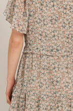 Load image into Gallery viewer, Green Day Floral Dress
