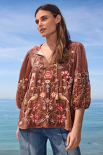 Load image into Gallery viewer, Johnny Was Clara Velvet Blouse
