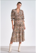 Load image into Gallery viewer, Karina Paisley Midi Dress
