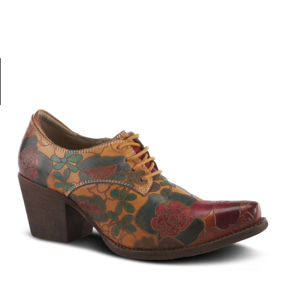 L'Artiste Hand-Painted Leather Shoes