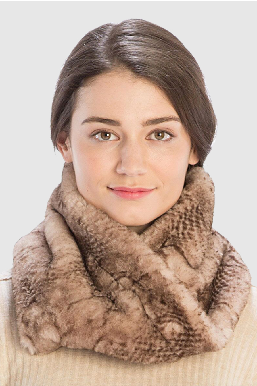 Faux Fur Infinity Scarf