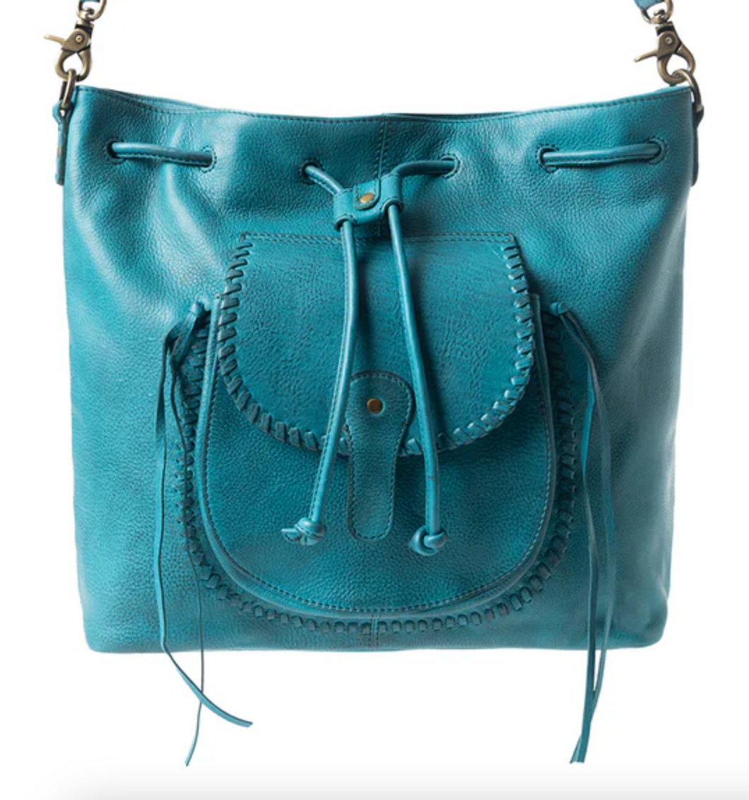 Mika Leather Bucket Bag