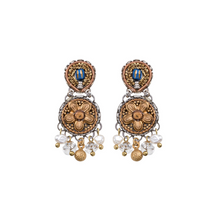 Load image into Gallery viewer, Ayala Bar Golden Totem Earrings
