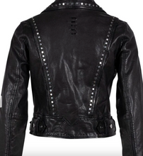 Load image into Gallery viewer, Mauritius Maryn Black Leather Jacket - M
