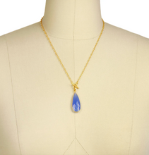 Load image into Gallery viewer, Saachi 14kgp Chalcedony Necklace
