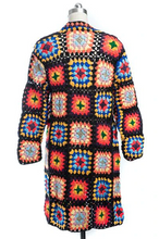 Load image into Gallery viewer, Handmade Granny Crochet Cardigan
