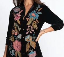 Load image into Gallery viewer, Johnny Was Bianca Velvet Shirt
