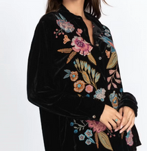 Load image into Gallery viewer, Johnny Was Bianca Velvet Shirt
