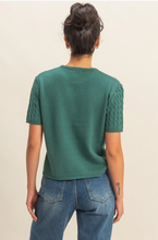 Load image into Gallery viewer, Into The Woods Cable Knit Sweater

