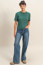 Load image into Gallery viewer, Into The Woods Cable Knit Sweater
