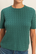 Load image into Gallery viewer, Into The Woods Cable Knit Sweater
