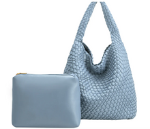 Load image into Gallery viewer, Recycled Woven Vegan Bag
