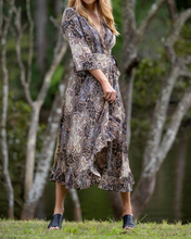 Load image into Gallery viewer, Cienna Eshe Silk Wrap Dress
