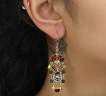 Load image into Gallery viewer, Ayala Bar Noble Wine Earrings
