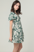 Load image into Gallery viewer, Backyard Wrap Mini Dress
