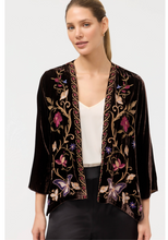Load image into Gallery viewer, Johnny Was Carminia Velvet Bolero
