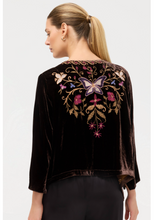 Load image into Gallery viewer, Johnny Was Carminia Velvet Bolero
