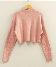 Load image into Gallery viewer, Carmella Soft Rose Sweater
