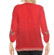 Load image into Gallery viewer, Johnny Was Zadonia Nemma Embroidered Top - S
